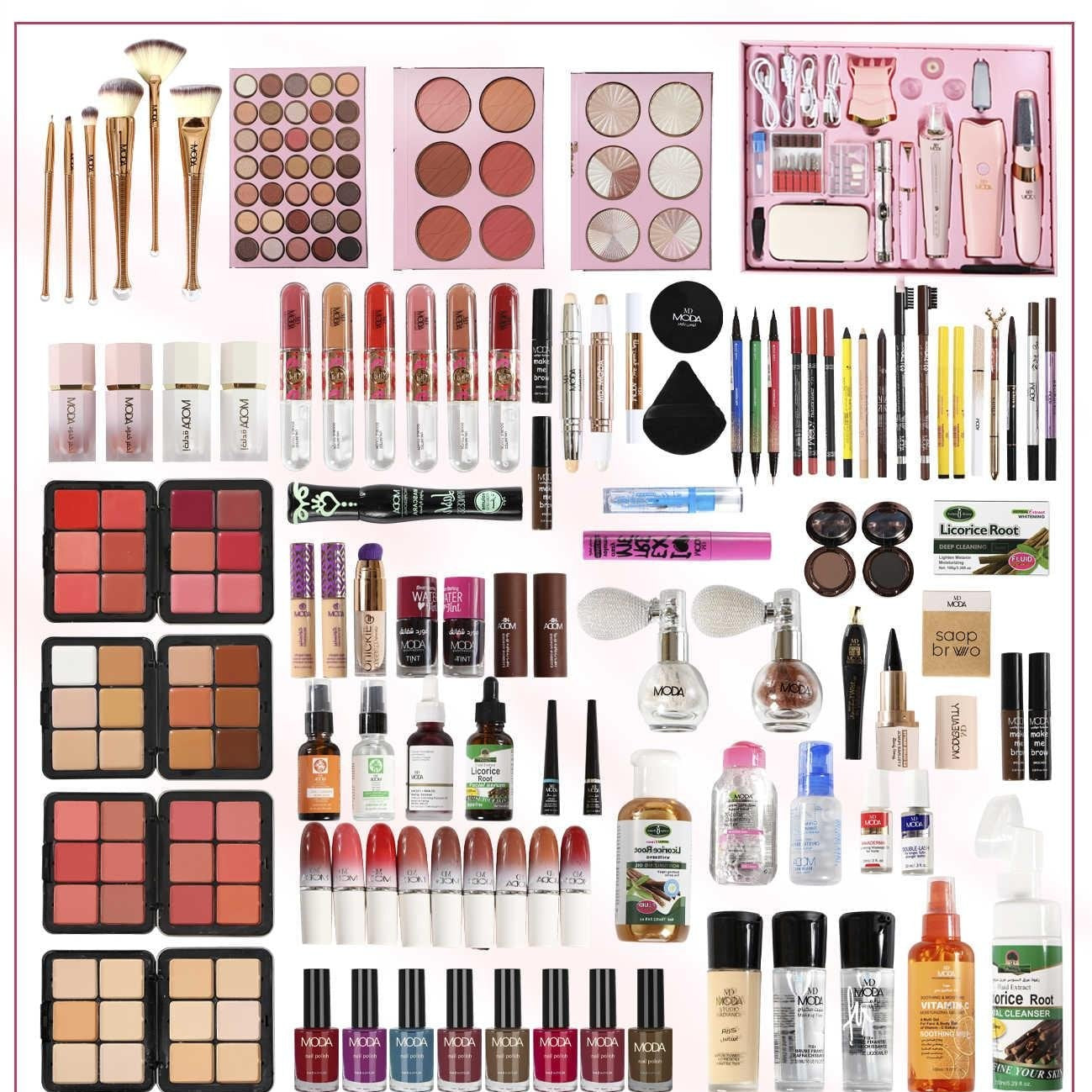 الصندوق المتقدم – 140 قطعة متكاملة لتجربة مكياج وعناية لا مثيل لها | Make up Box