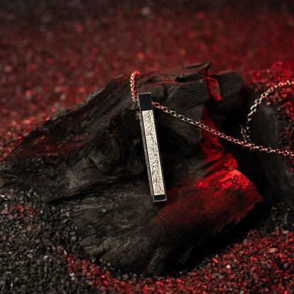 Buy 1 Get 1 Free Offer🔥Last Day | Ayatul Kursi Islamic Bar Block Necklace