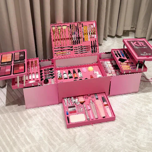 الصندوق المتقدم – 140 قطعة متكاملة لتجربة مكياج وعناية لا مثيل لها | Make up Box